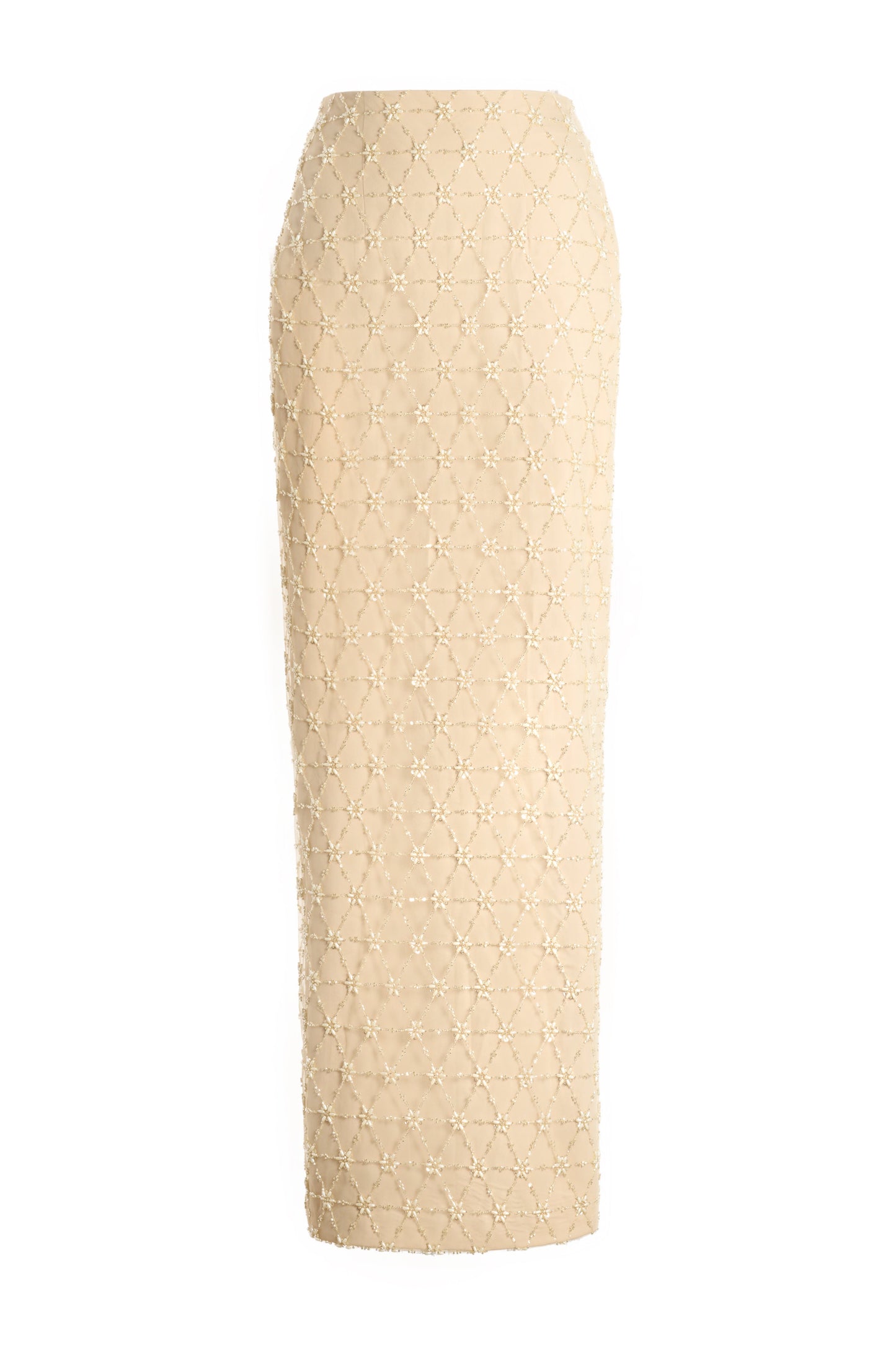 Dylan Sheath Puffy Sleeved Polyester Maxi Set