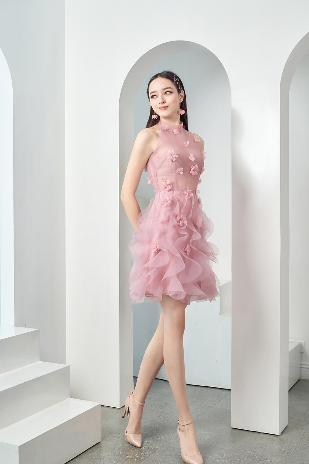 Alucard Halter Dress