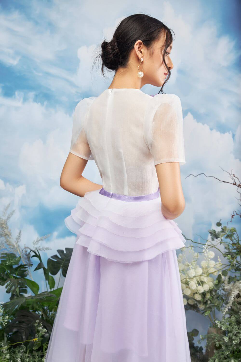 Velix Floral Embroidered Dress