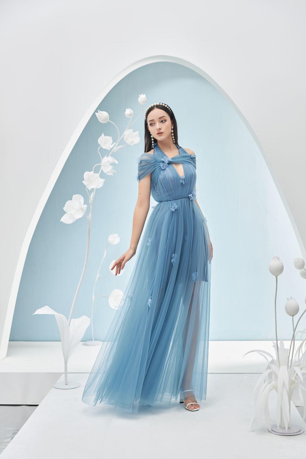 Chandler Mesh Sheer Dress