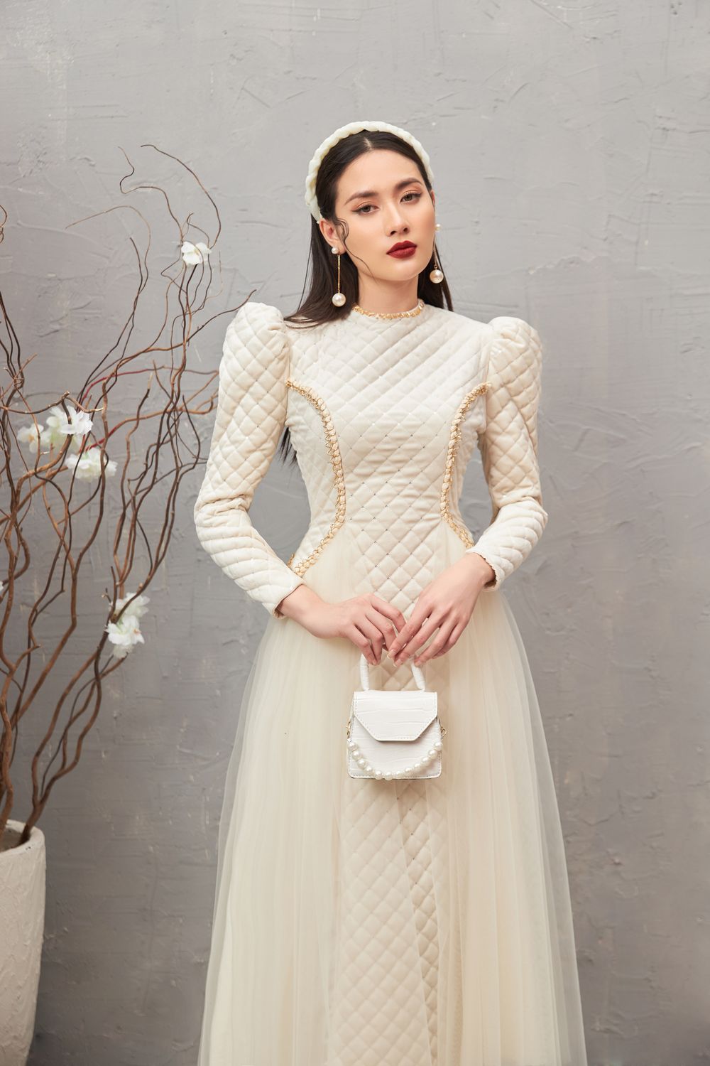Clara Puffy Sleeves Dress