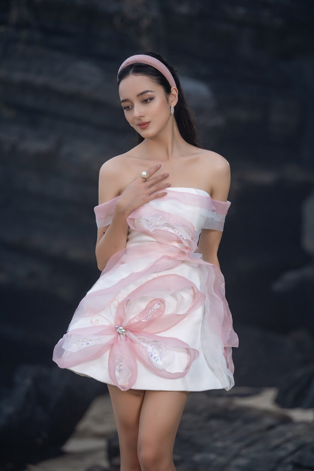 Claudia Off-Shoulder Dress