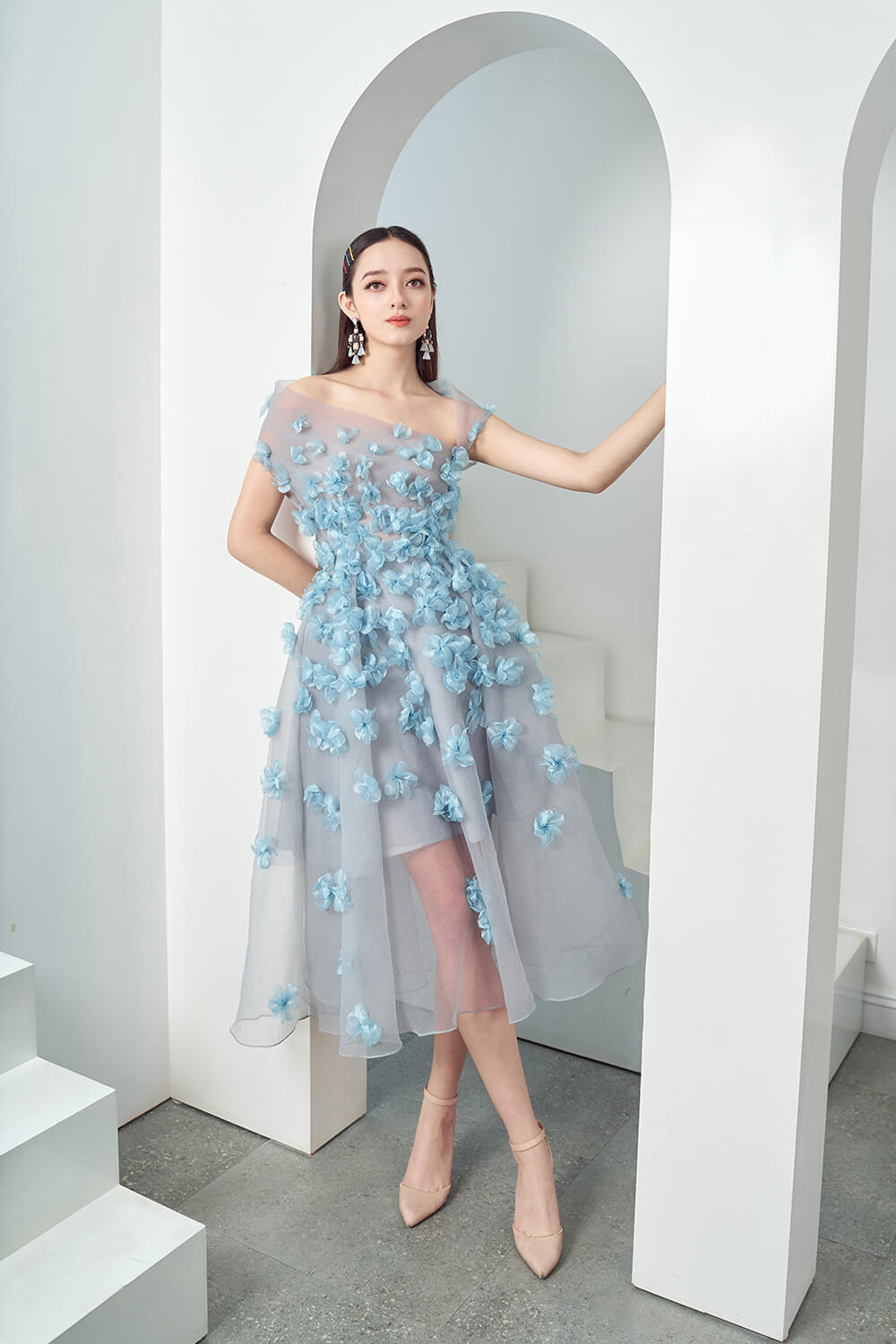Cynna Off-Shoulder Dress
