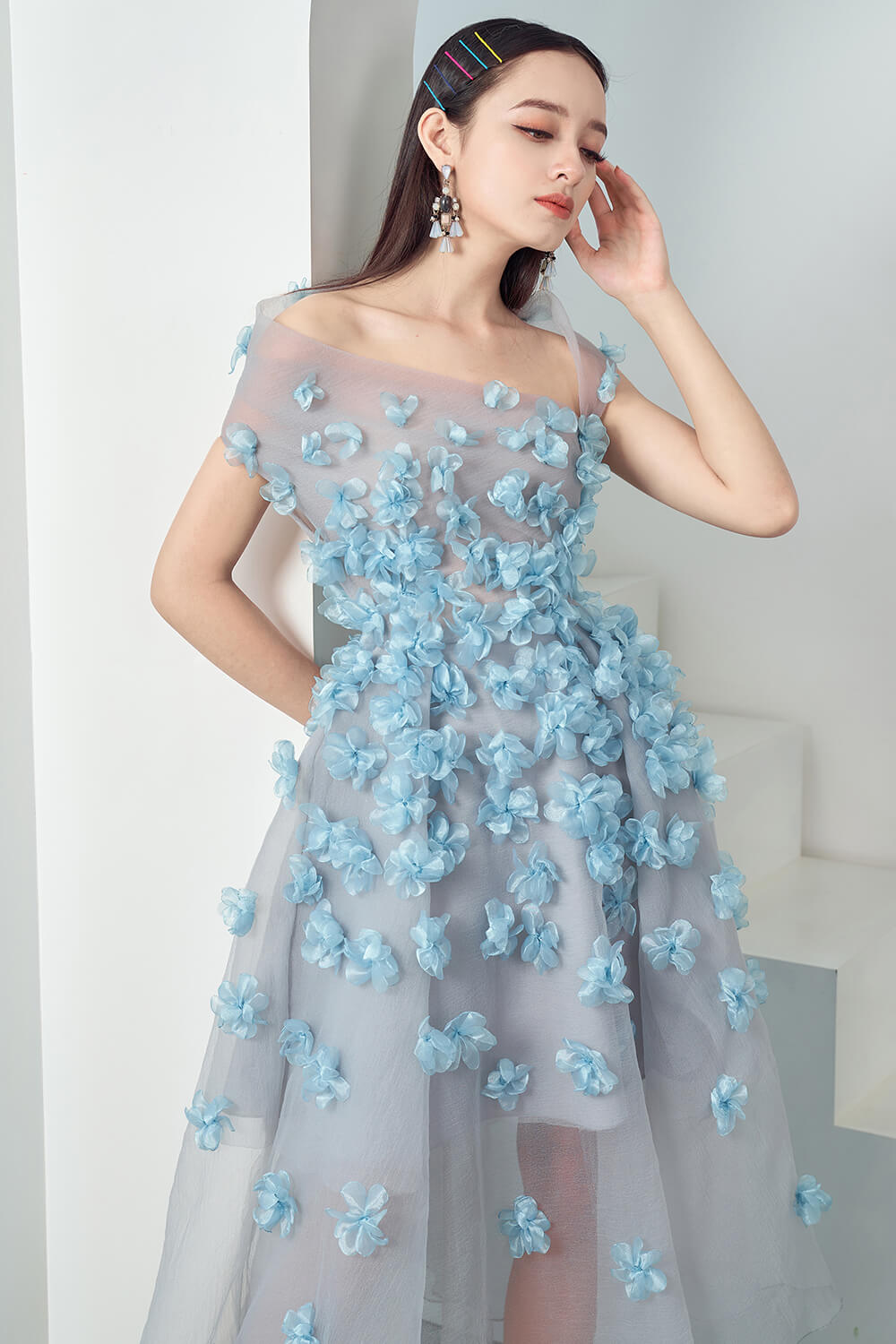 Cynna Off-Shoulder Dress