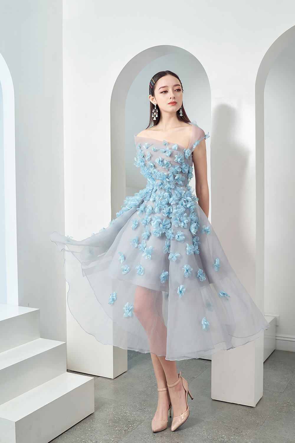 Cynna Off-Shoulder Dress