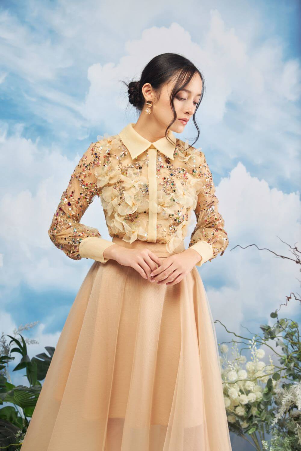 Cywien Floral Set