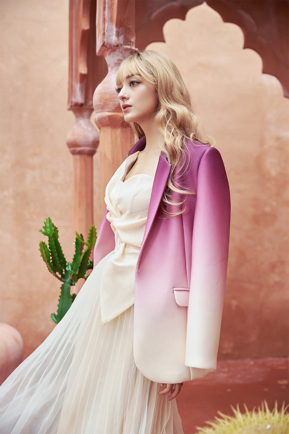 Fluxy Ombre Blazer