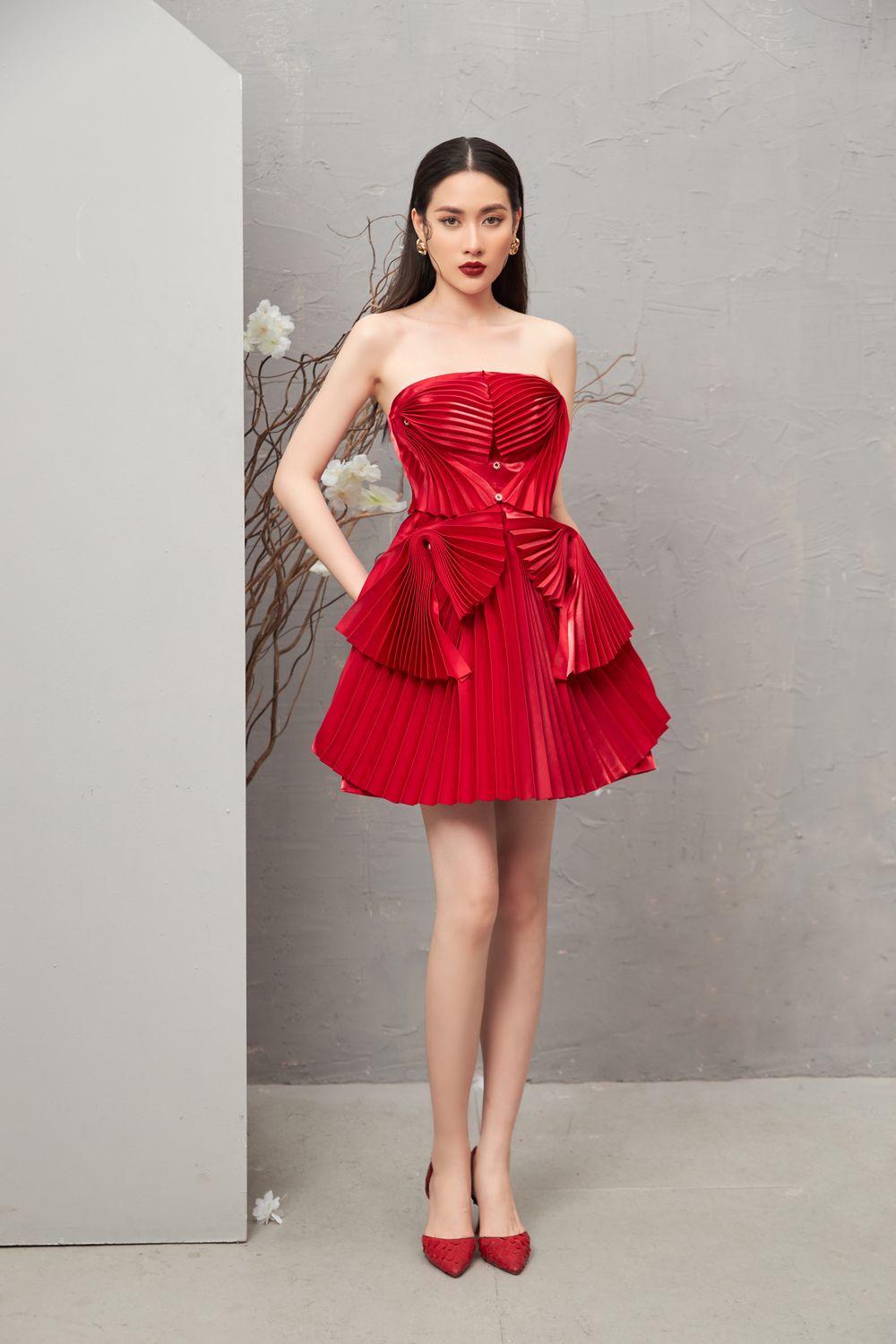 Kelsey Strappless Dress