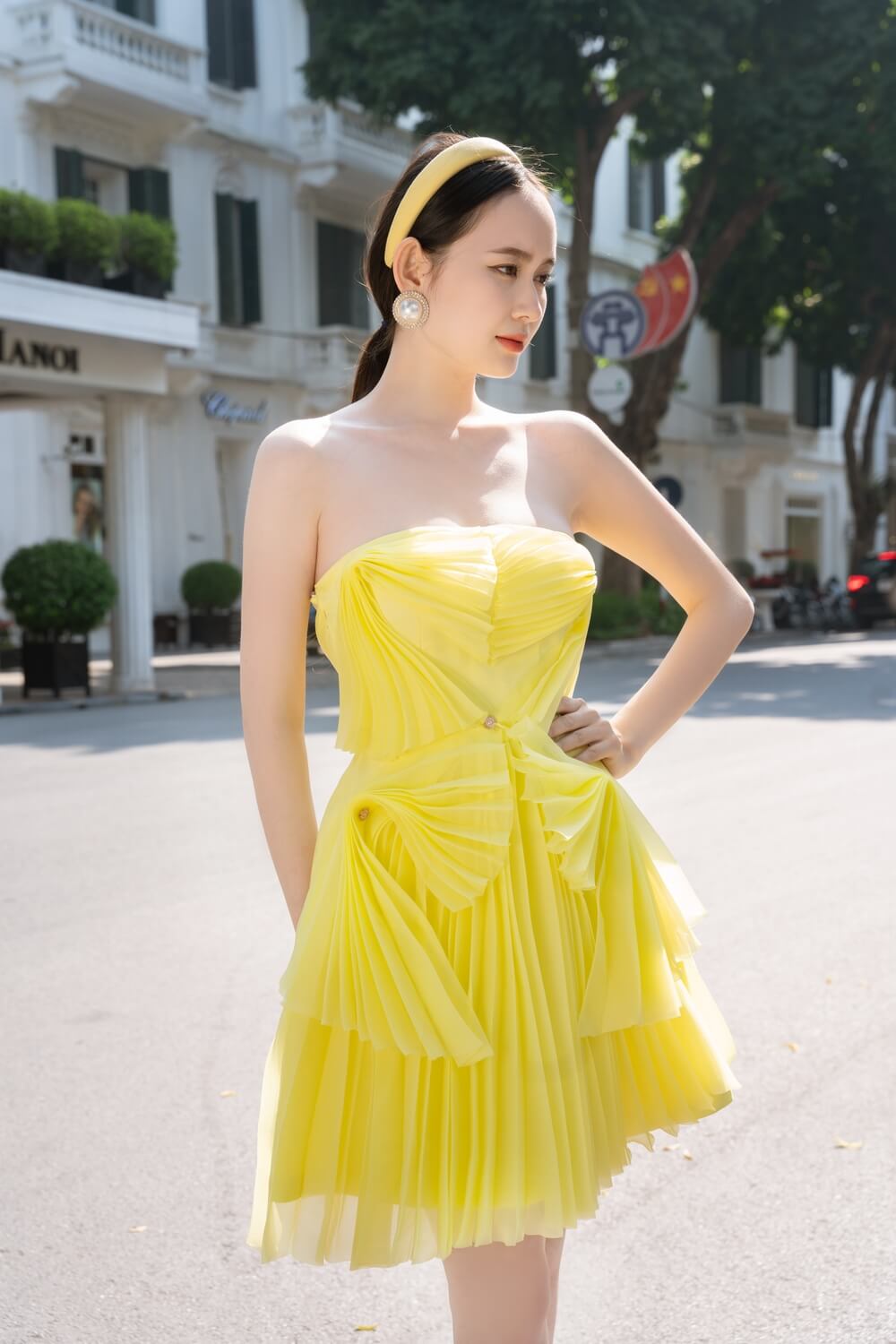 Kelsey Strappless Dress