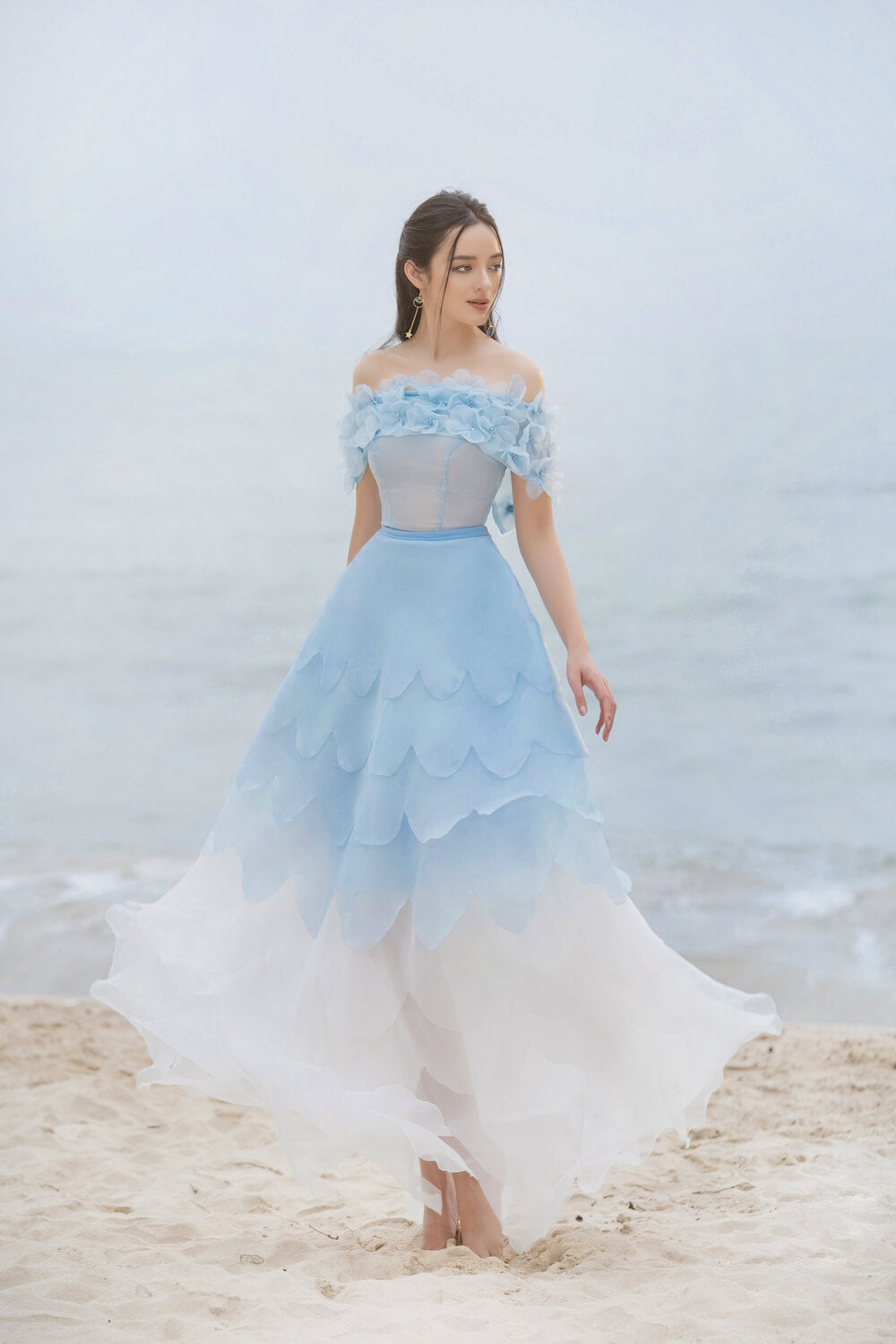 Maitreyi Off-Shoulder Dress Maitreyi Off-Shoulder Dress