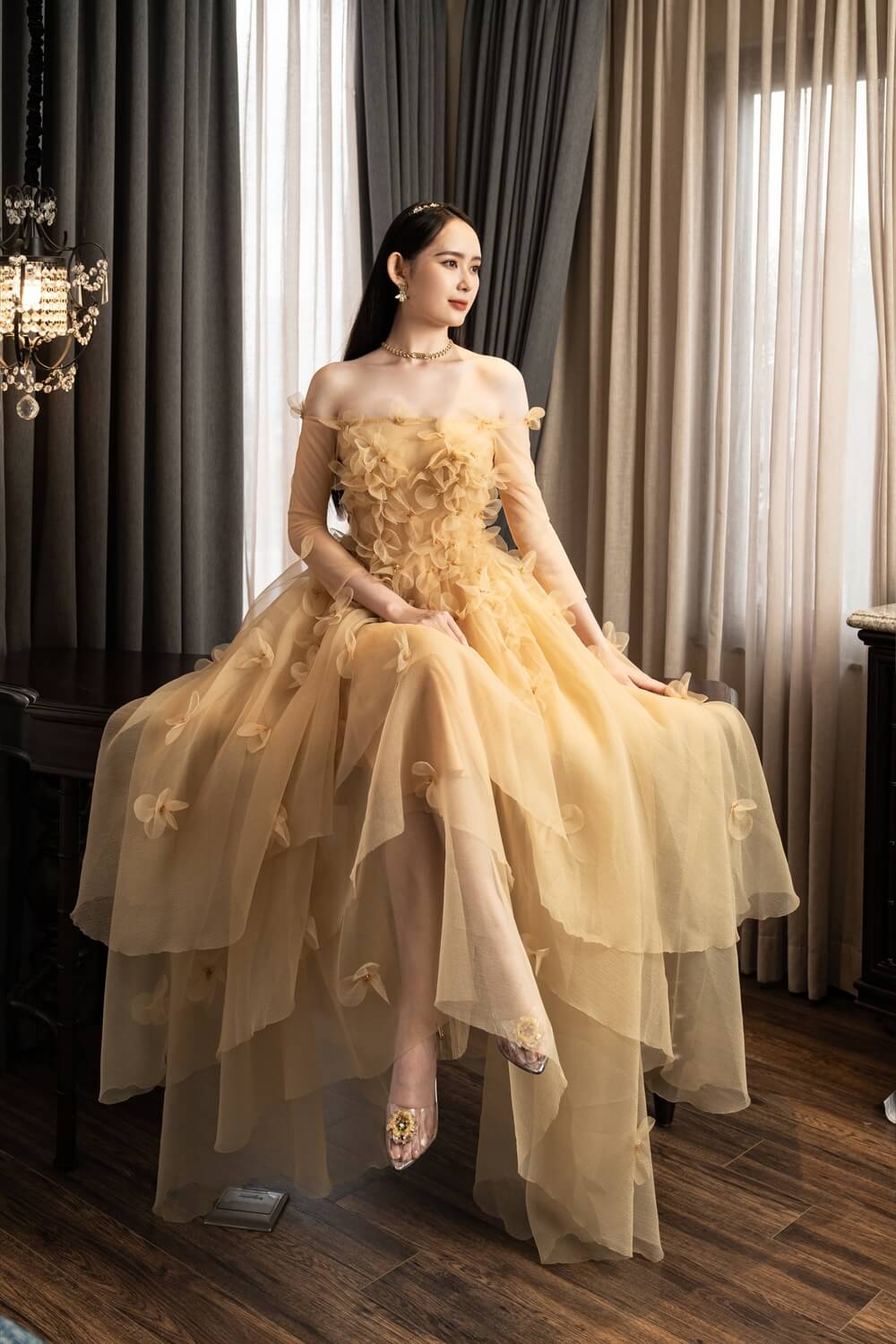Meyer Off-Shoulder Dress