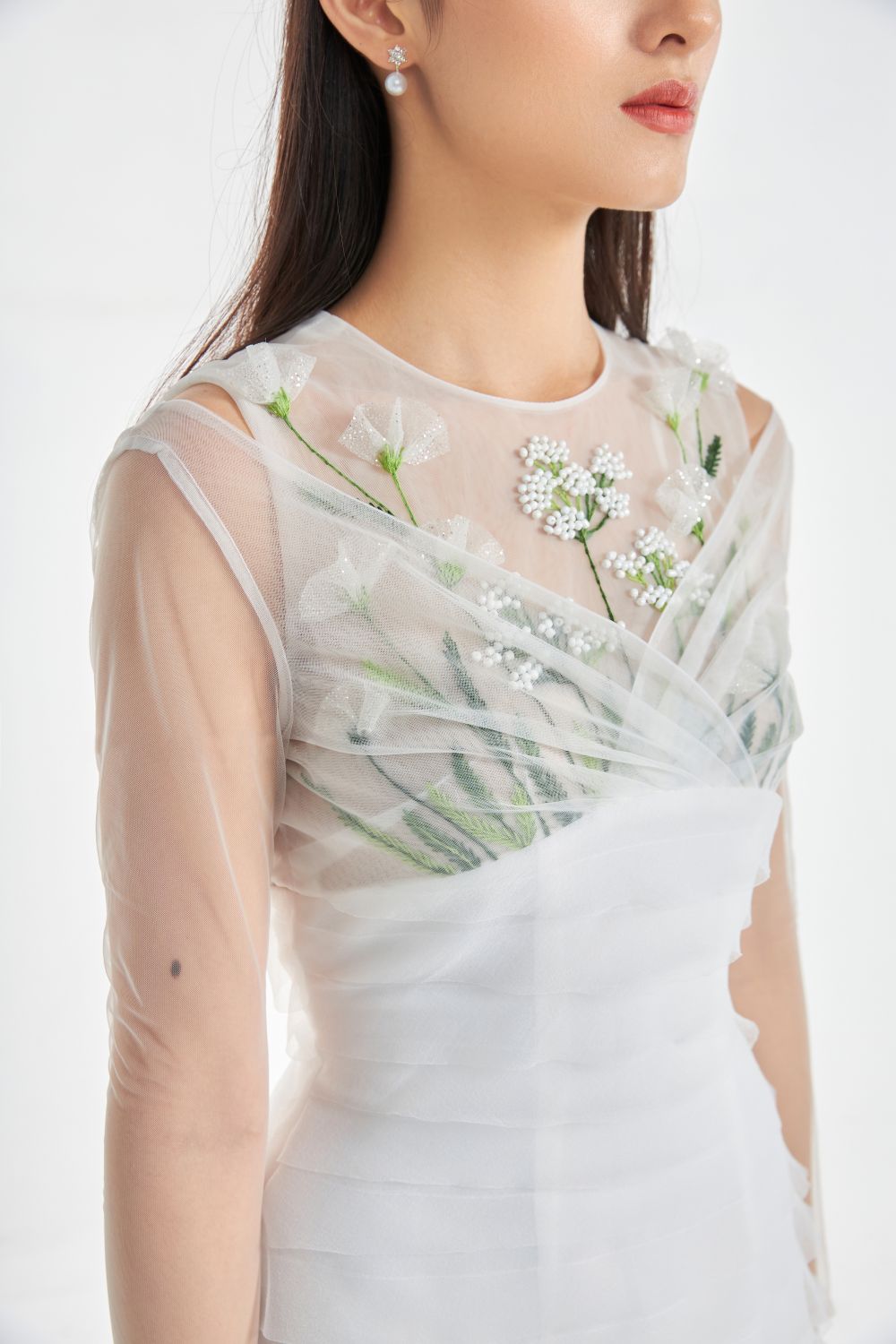 Oralie Round Neck Dress