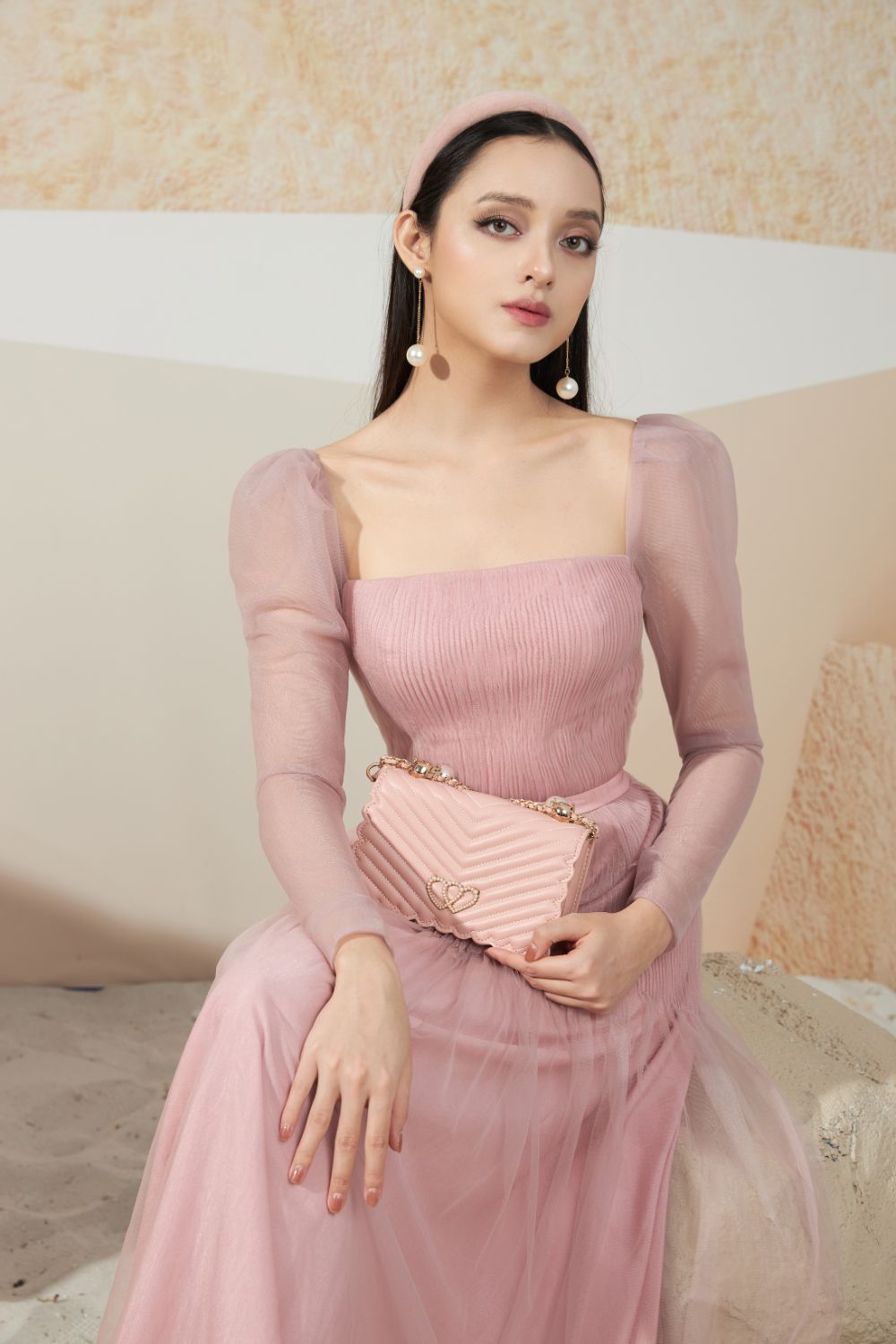 Tyler Square Neck Dress