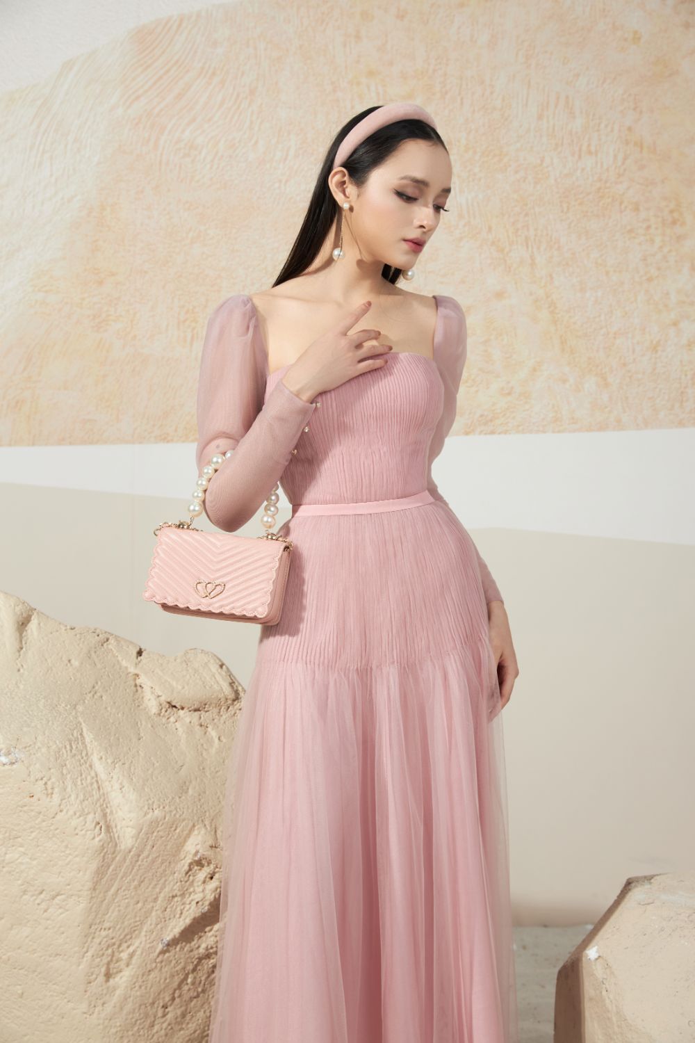 Tyler Square Neck Dress