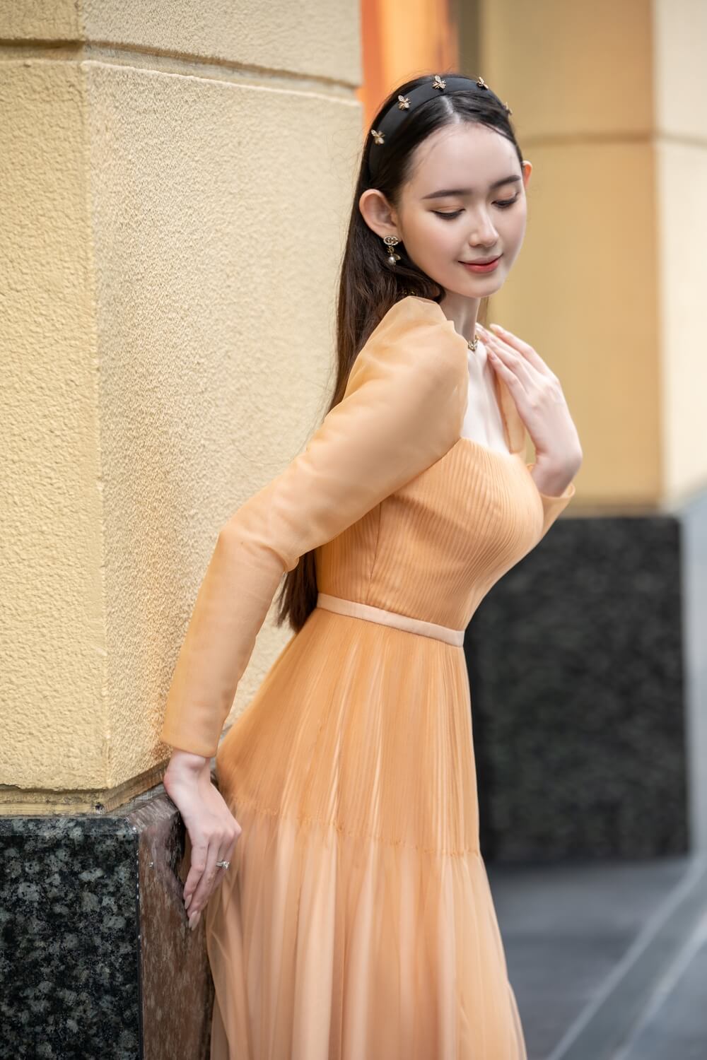 Tyler Square Neck Dress