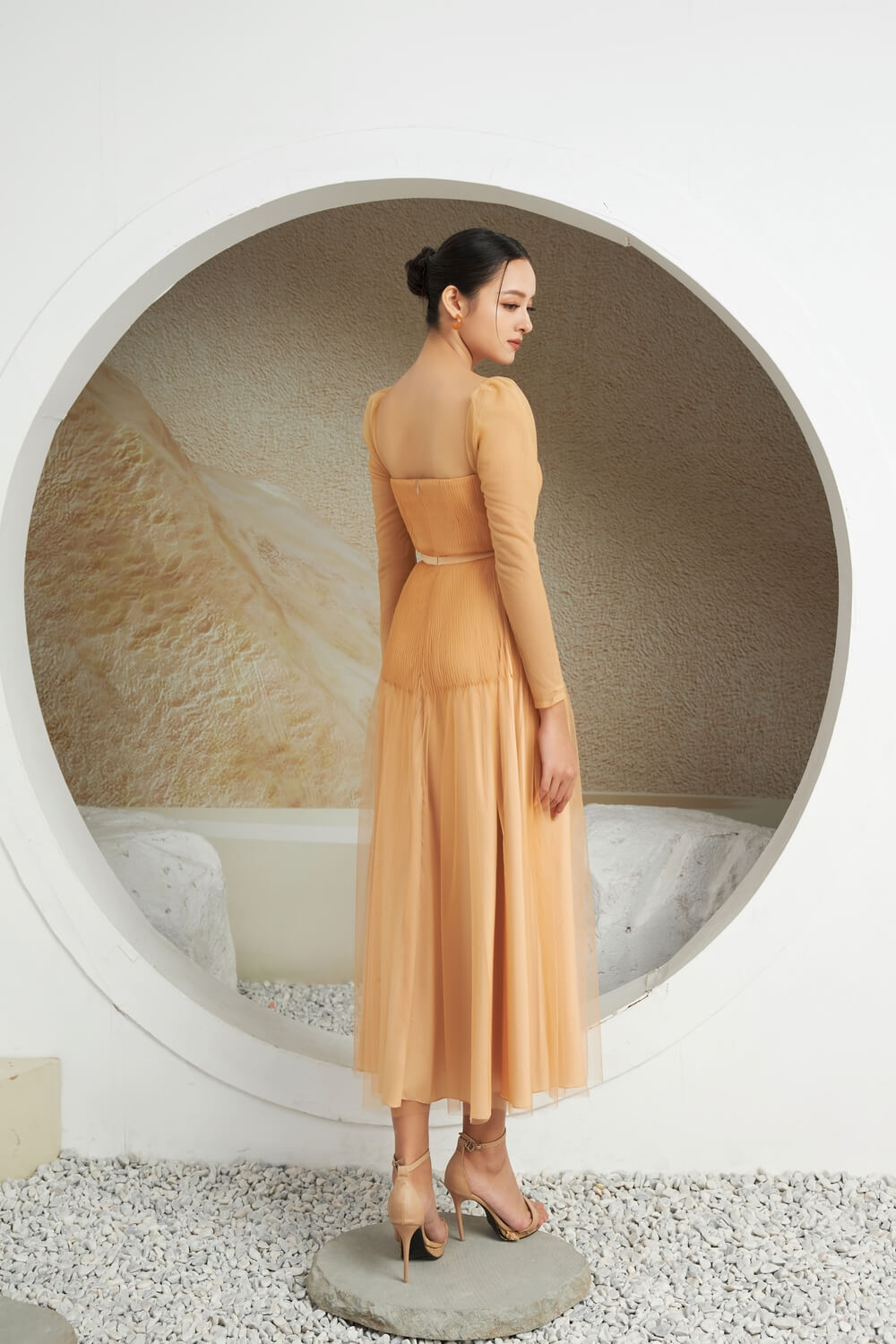 Tyler Square Neck Dress