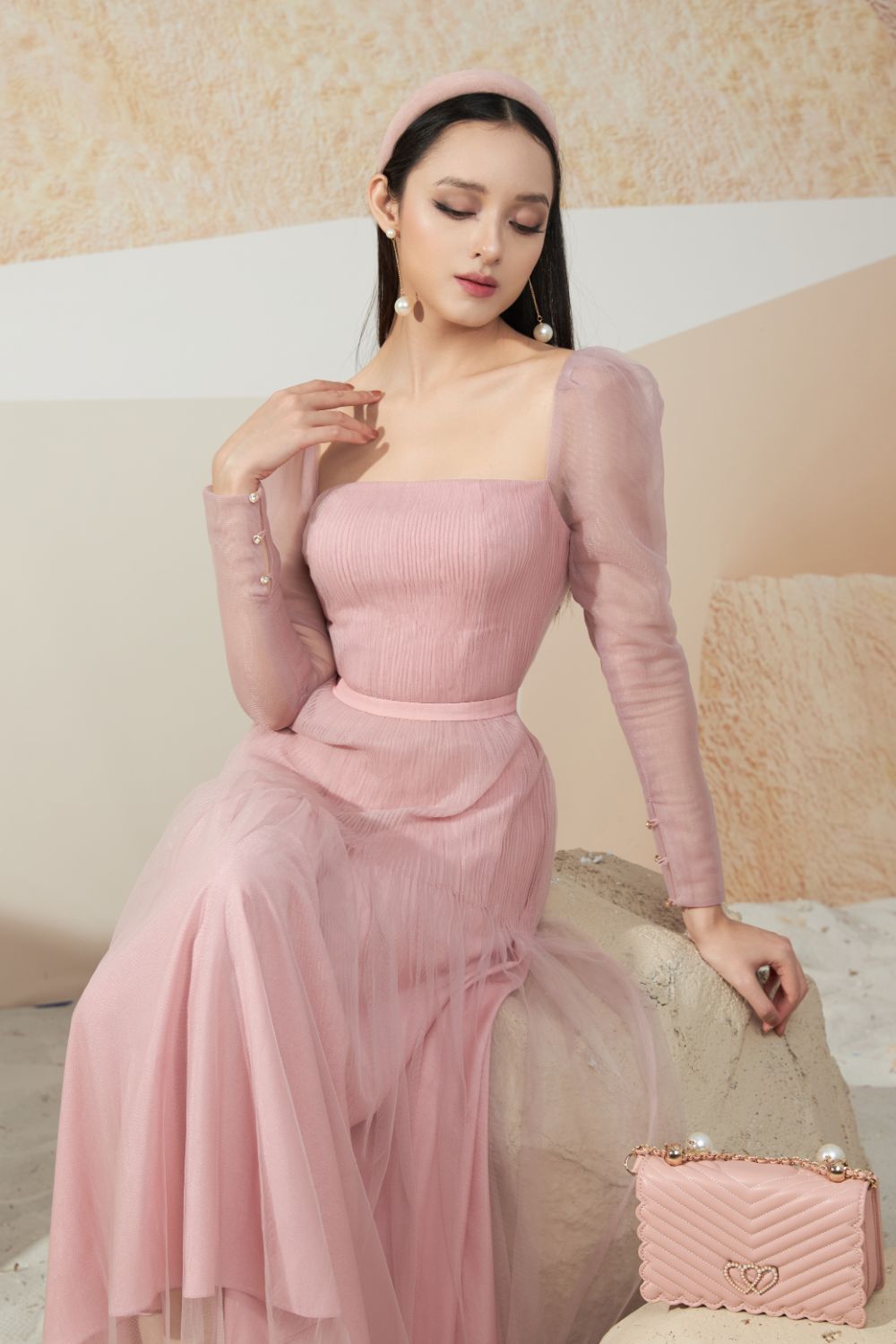 Tyler Square Neck Dress
