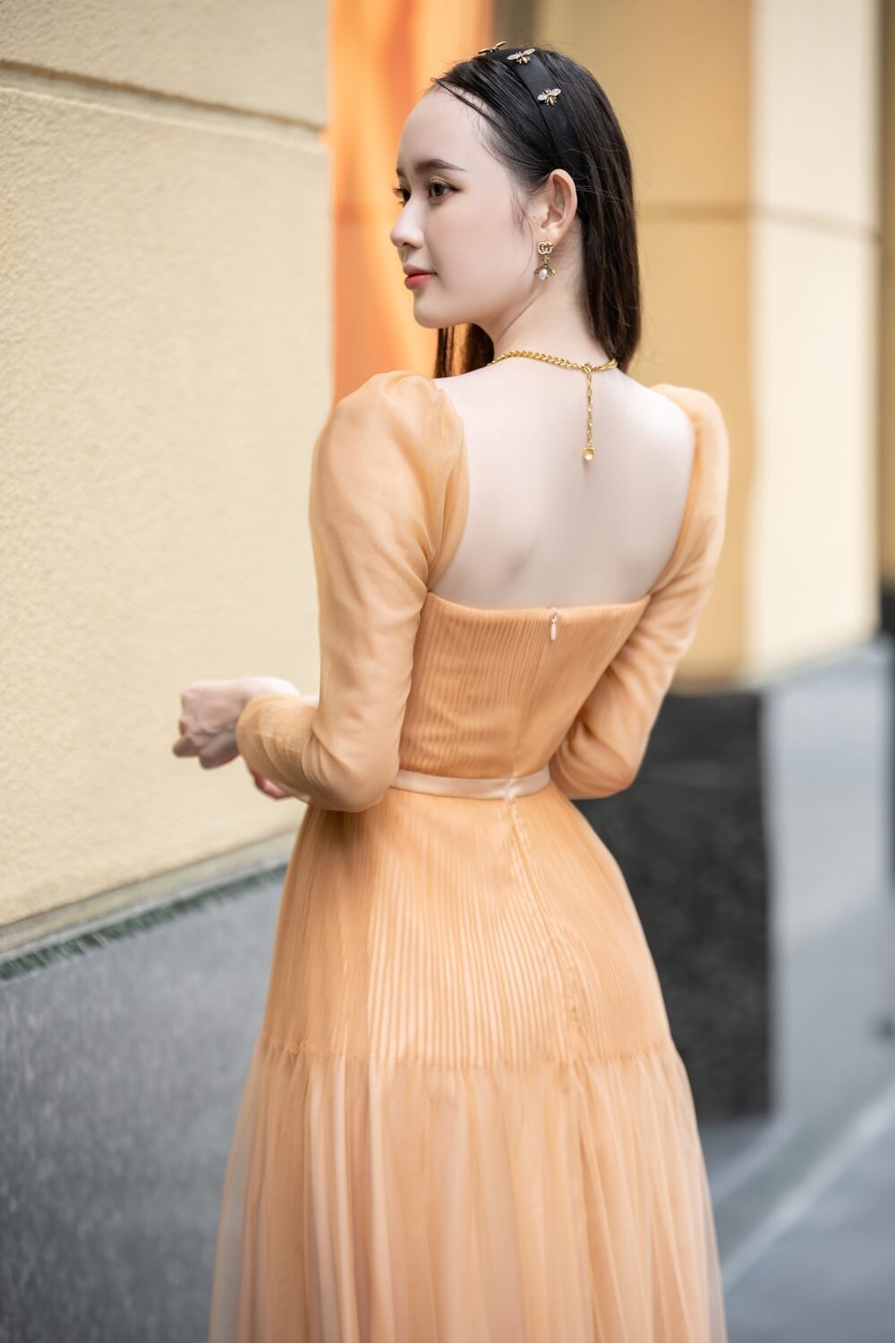 Tyler Square Neck Dress