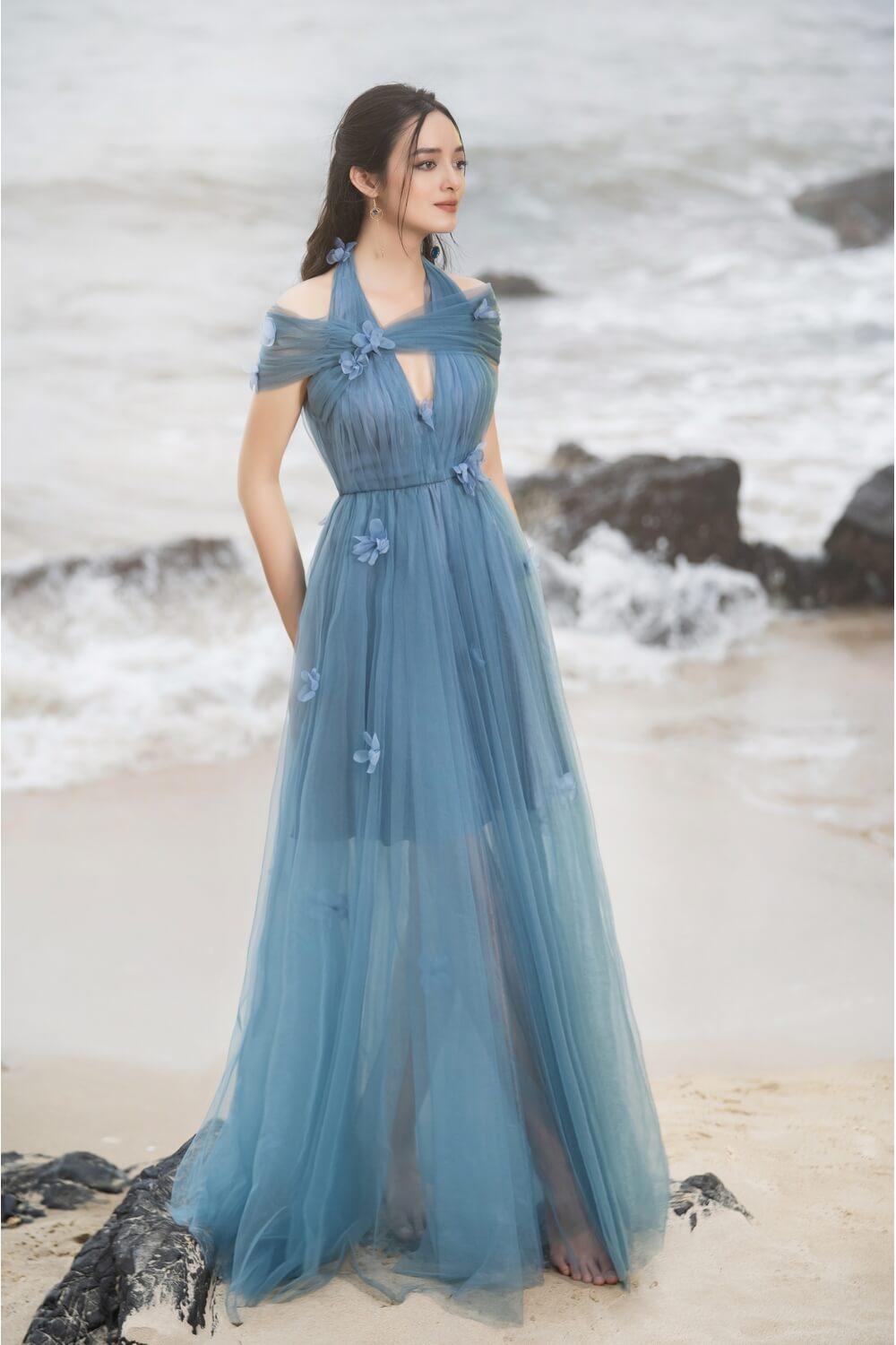 Chandler Mesh Sheer Dress