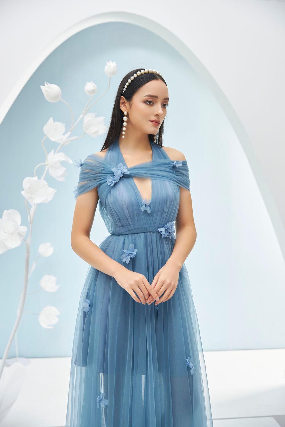 Chandler Mesh Sheer Dress