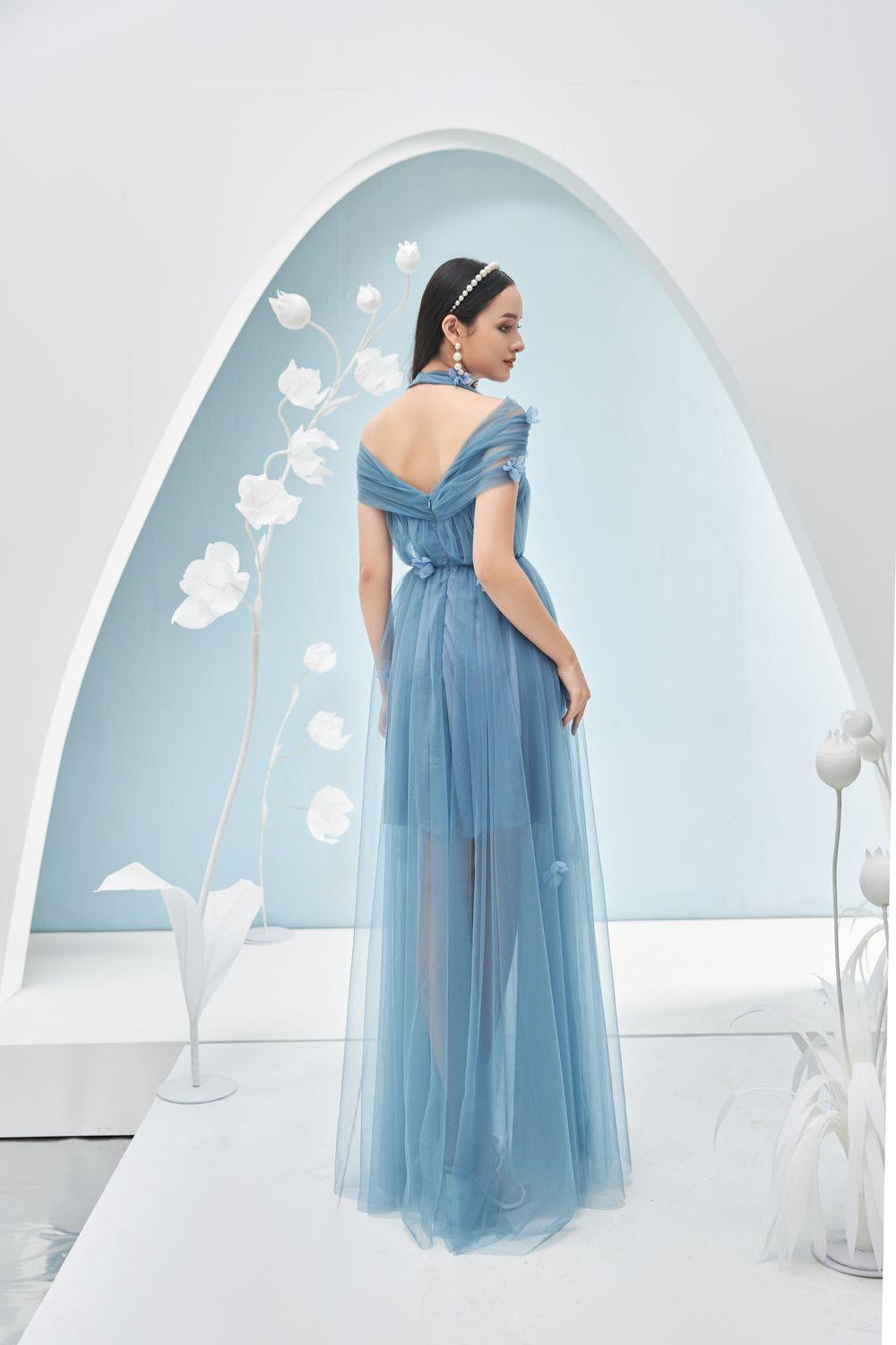 Chandler Mesh Sheer Dress