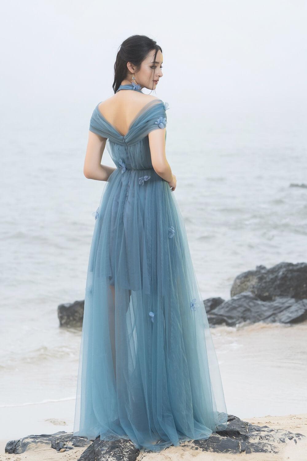 Chandler Mesh Sheer Dress