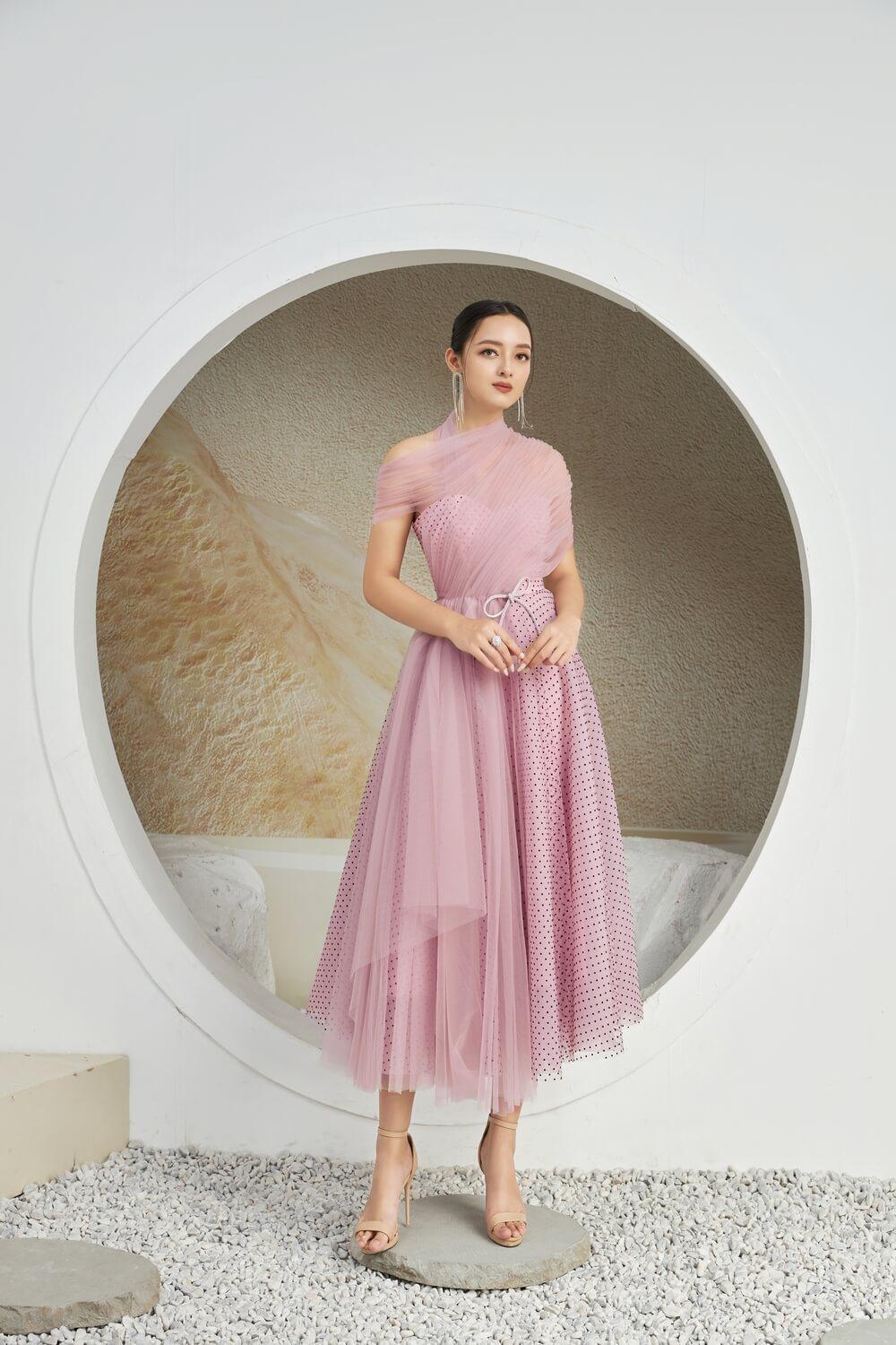 Leslie Cross Over Flap Dress