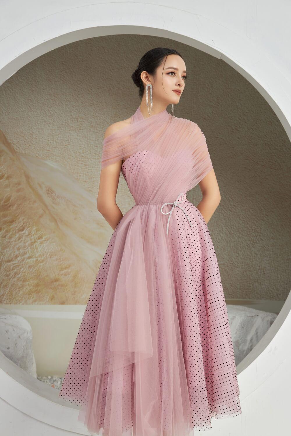 Leslie Cross Over Flap Dress