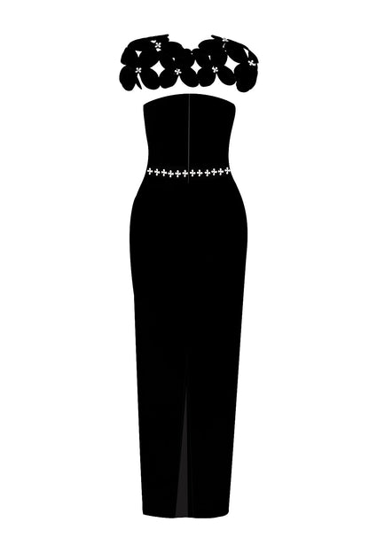 Velora Bead Maxi Dress