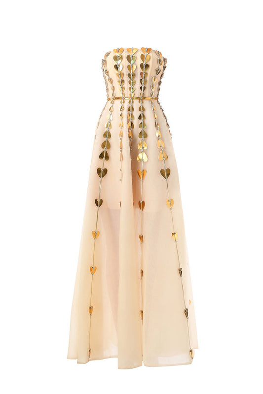 Veya Sequin Maxi Dress