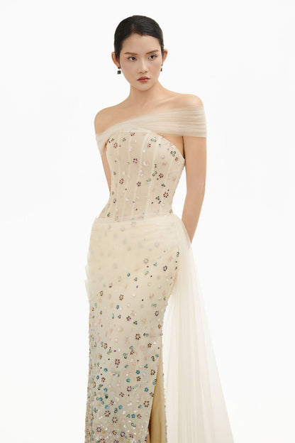 Ophelia Sequin Maxi Dress