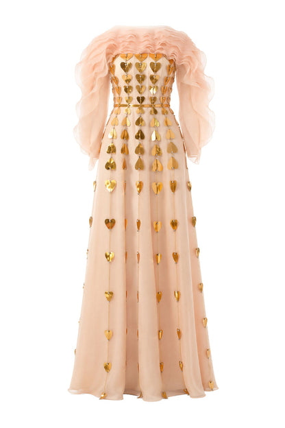 Sora Ruffle Maxi Dress