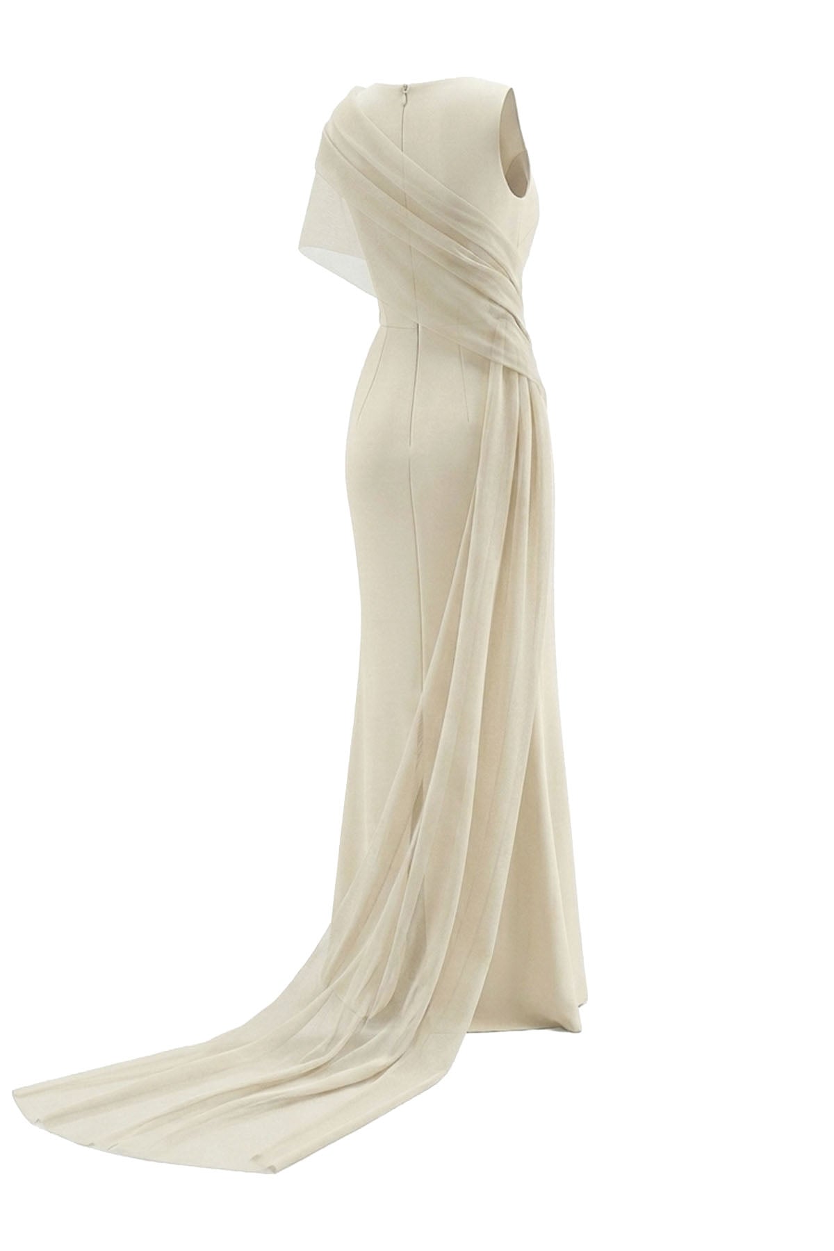 Lumina Draped Maxi Dress