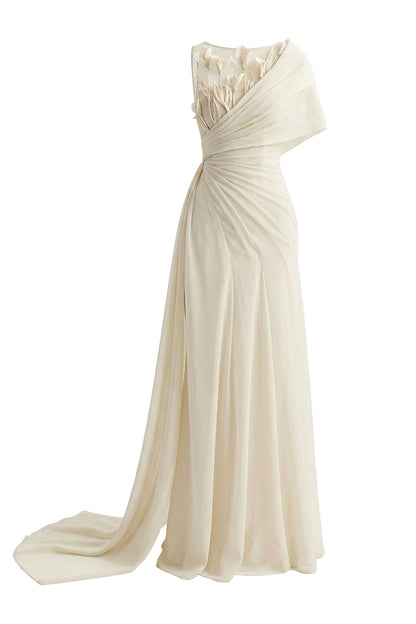 Lumina Draped Maxi Dress