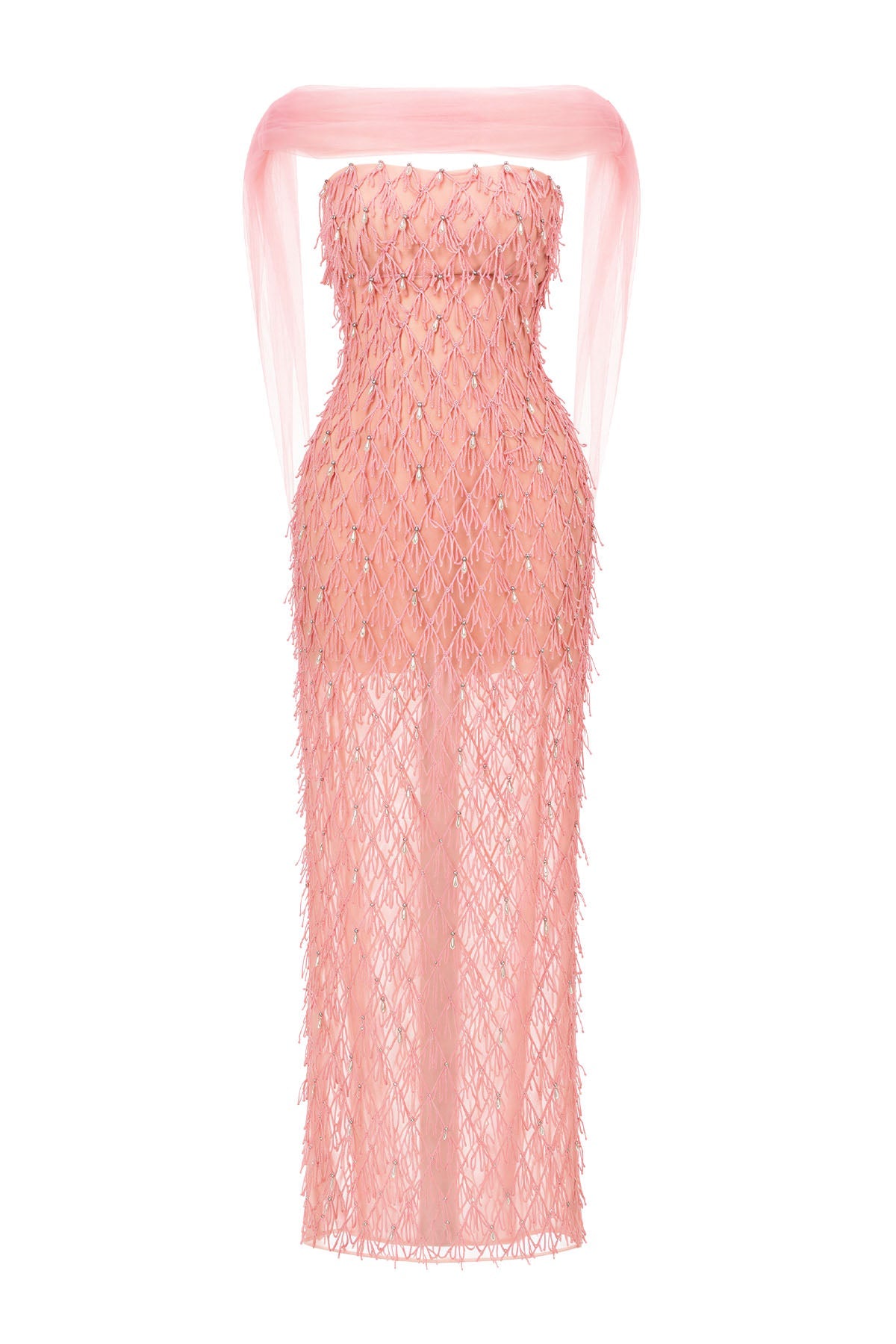 Lune Fringe Maxi Dress