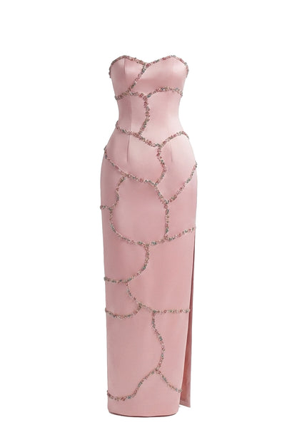 Solene Sweetheart Maxi Dress