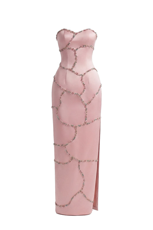 Solene Sweetheart Maxi Dress