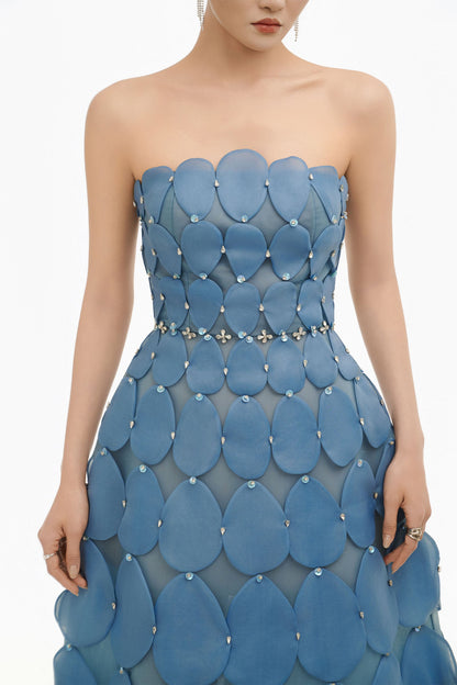 Celeste Straight Across Maxi Dress