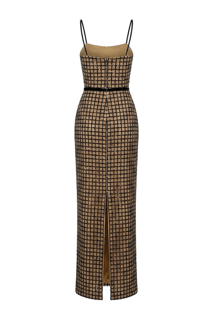 Odette Square Neck Maxi Dress