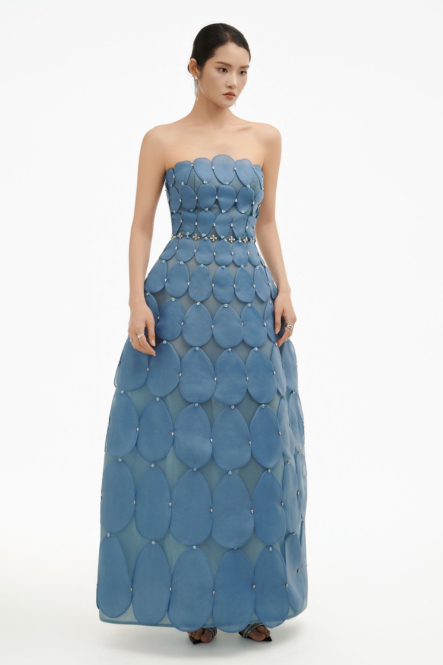 Celeste Straight Across Maxi Dress