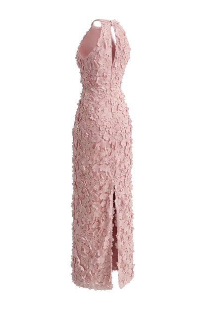 Amaryllis Halter Maxi Dress