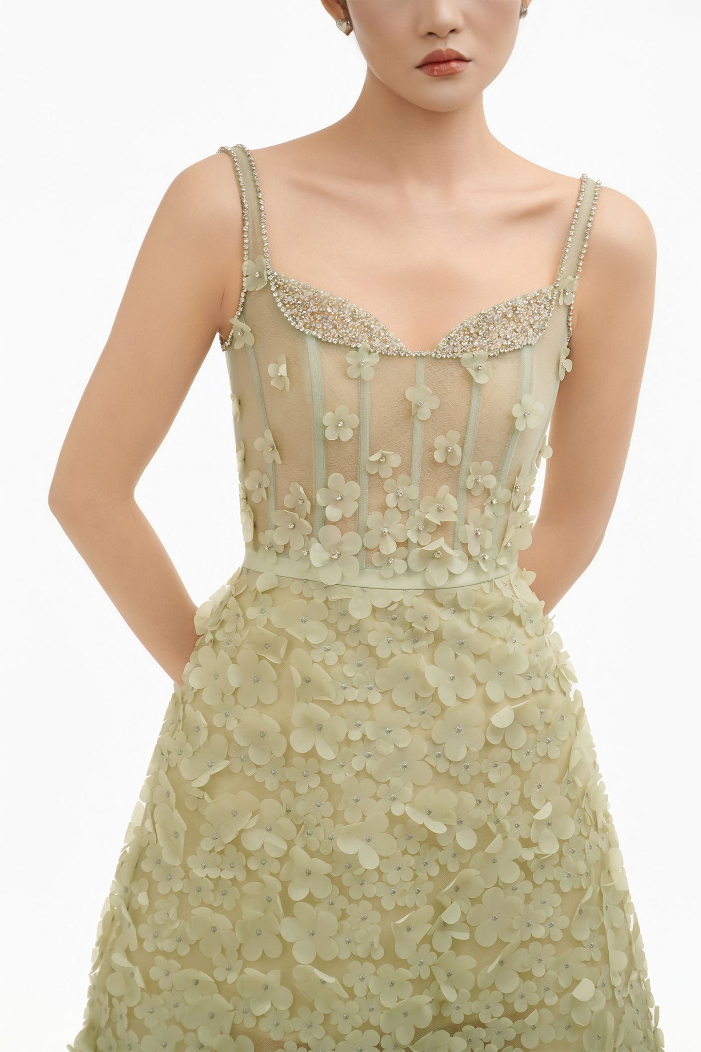 Nerina Applique Maxi Dress