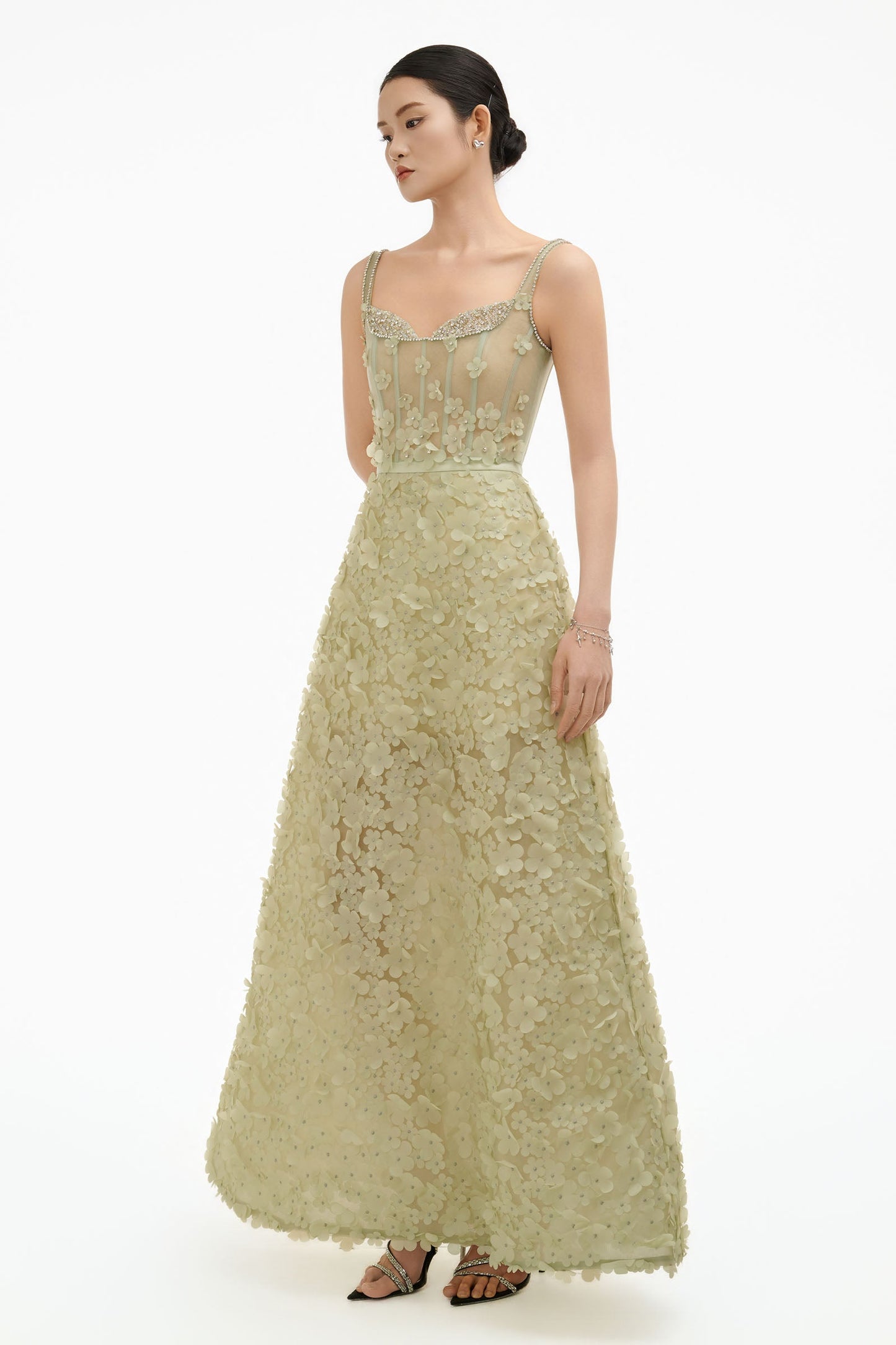 Nerina Applique Maxi Dress