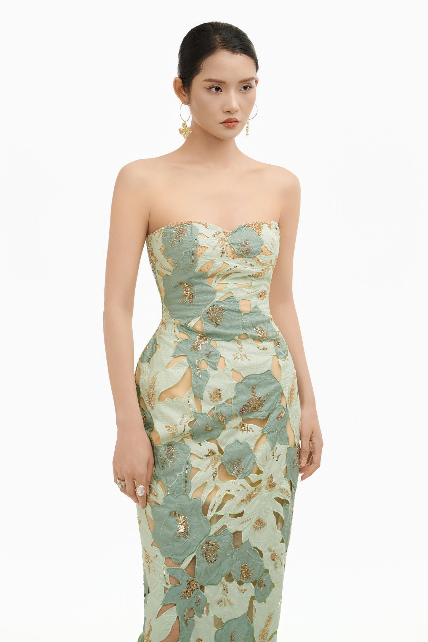 Jasmine Sweetheart Maxi Dress