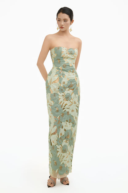 Jasmine Sweetheart Maxi Dress