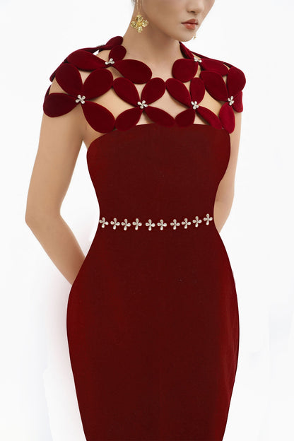 Velora Bead Maxi Dress