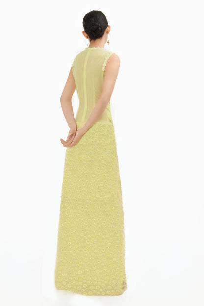 Evangeline Applique Maxi Dress