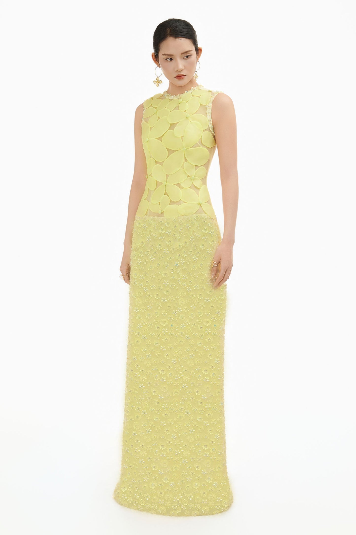 Evangeline Applique Maxi Dress