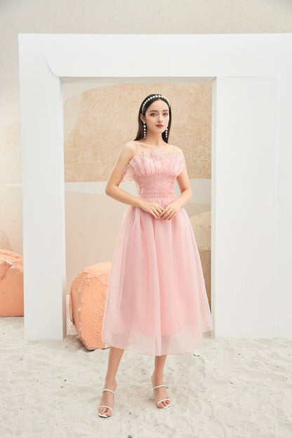 Abby Drapped Chest Dress 