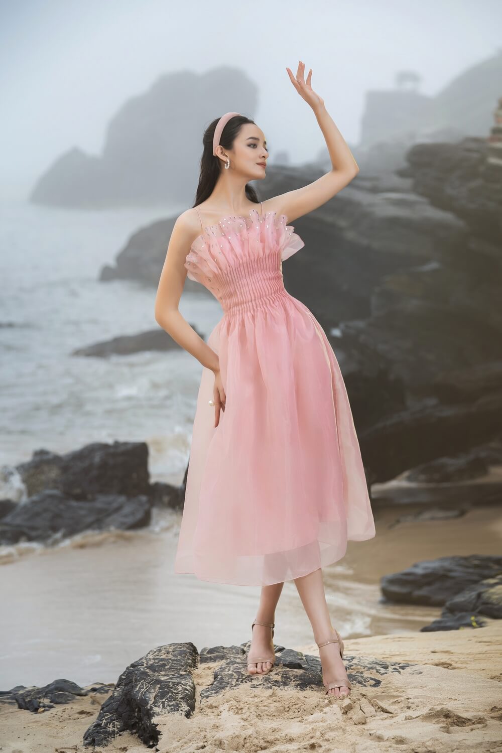 Abby Drapped Chest Dress 